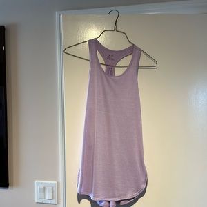 Zella lavender extra small racer back tank top